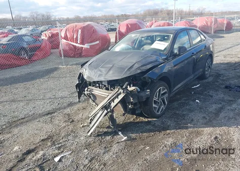 2023 Volkswagen Jetta 1.5T Sel из США, поврежденный, VIN 3VWGM7BUXPM046385